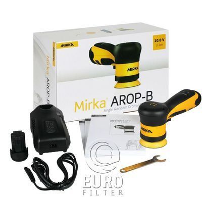 Аккумуляторная ротор-орбитальная полировальная машинка AROP-B 312NV без аккумулятора, с аккумулятором