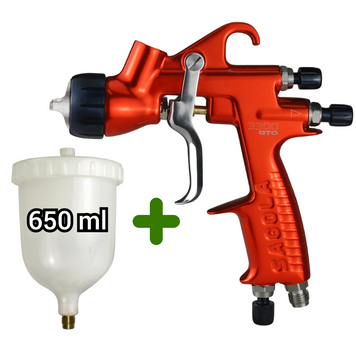 Sagola 3300 GTO, 3300 GTO, LVMP, верхня, 2,8 мм, 62S, 250, 2.0, 270, 397, 650 мл, без манометра, 423 г (без бачка), шпаклівка