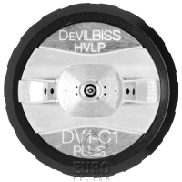 DeVILBISS DV1, HVLP, CLEAR, 1.3+1.4, С+, 600 мл, без манометра