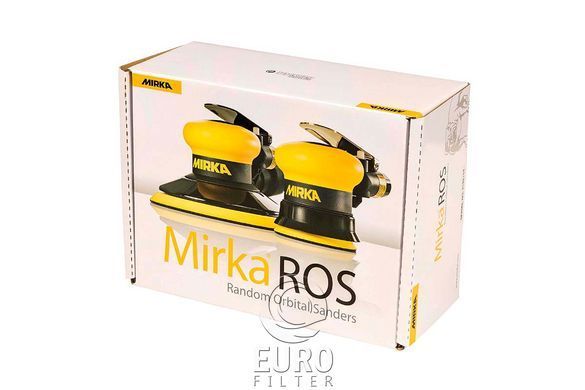 Шлифовальная пневматическая машинка MIRKA ROS 650DB 150мм орбита 5,0 с мешком