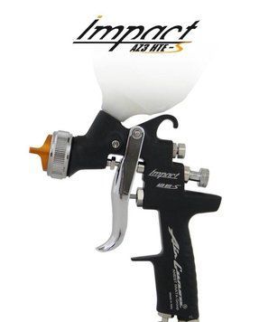 Iwata AZ3 HTE-S IMPACT Air Gunsa, Черный, RP (HTE), 1,3 мм, HTE-S1, 600 мл