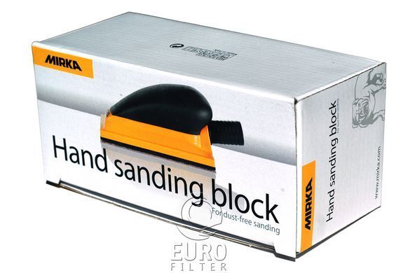 Sanding Block 70x125mm Grip 13H Yellow