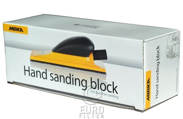 Sanding Block 70x198mm Grip 22H Yellow
